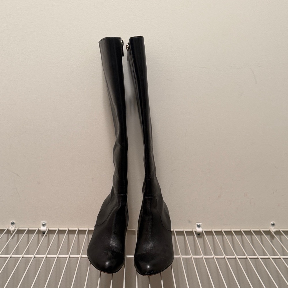 Coach Black Over the Knee Boots